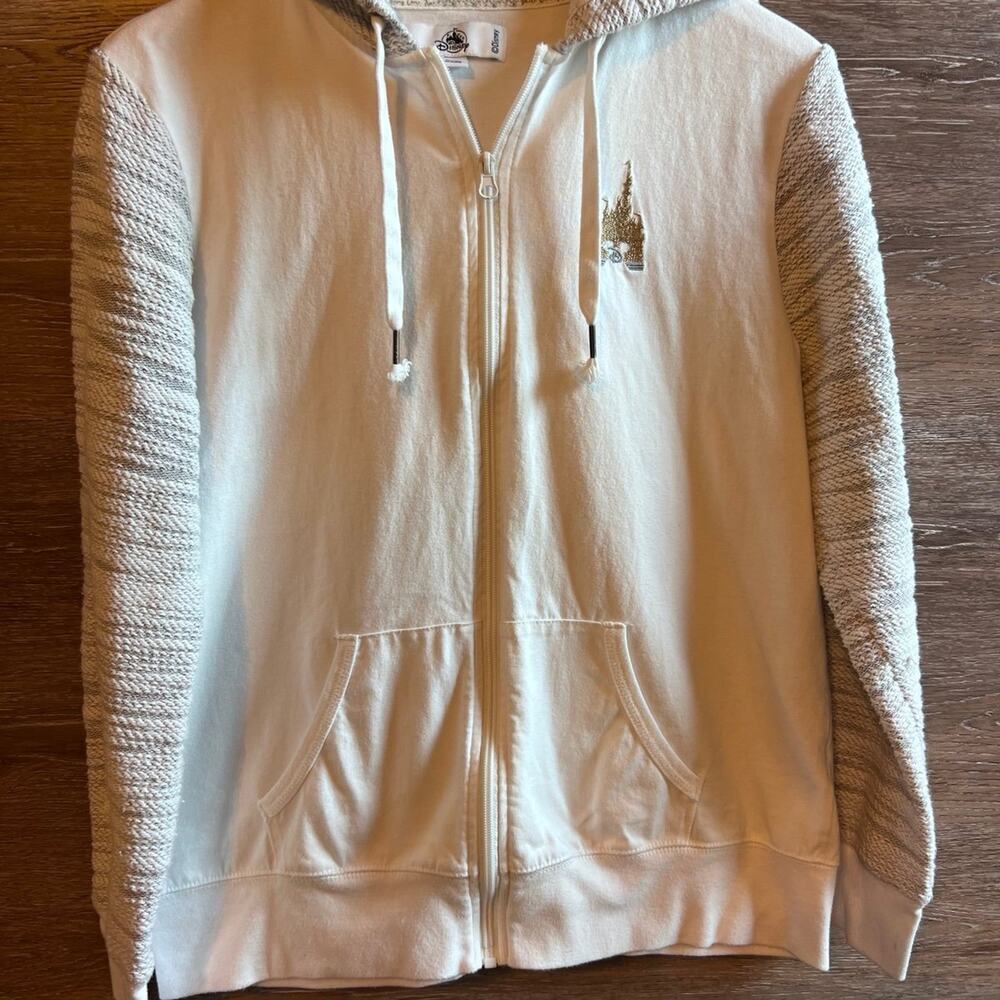 Disney Mickey hoodie jacket large wall Disney parks zipper adult